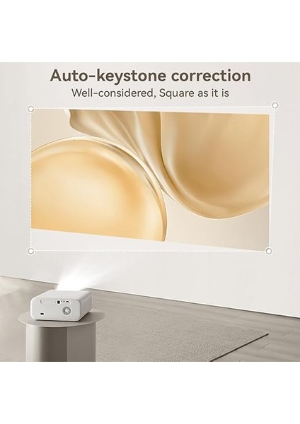 X5 Projeksiyon Cihazı 1100 Ansı Lümen, Android, Full Hd, 4K Dc, Otomatik Odaklama, Otomatik Keystone, Perde Algılama fırsatları