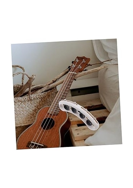 Ukulele Gitar Piyano Parmak Egzersiz Aleti Parmak Genişletici Başlangıç ​​müzik Aleti Eğitimi Beyaz fırsatları