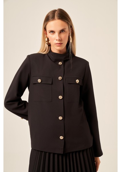 Kadin Etekli Pliseli Takım Siyah 31209 modelleri