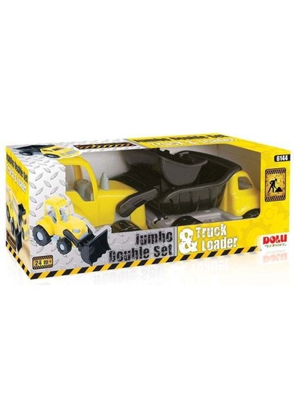 6144 JUMBO İKİLİ KAMYON- DOZER SET