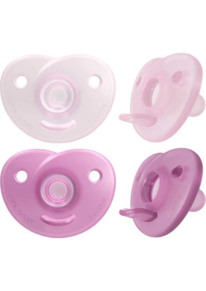 Philips Avent Soothie Emzik, 0‑6 Ay Kız Bebekler Için, 2’li Paket, Ortodontik Silikon, Bpa Içermez, Tek Parça Tasarım, Hastane Onaylı, Taşıma Kutulu, SCF099/22 modelleri