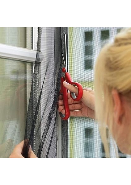 Sineklik Standart Cırt Bantlı Kapı Için Kesilerek Ayarlanabilir, Siyah, 2 Adet 0.65M x 2.20M indirimleri