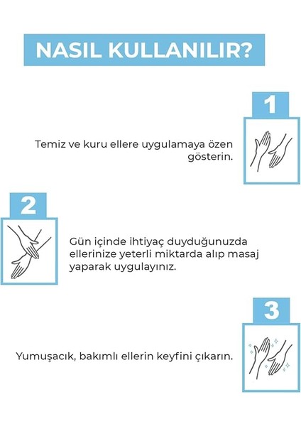 Vitamin E Panthenol Içeren Yoğun Nemlendirici El Bakım Kremi 50 ml fırsatları