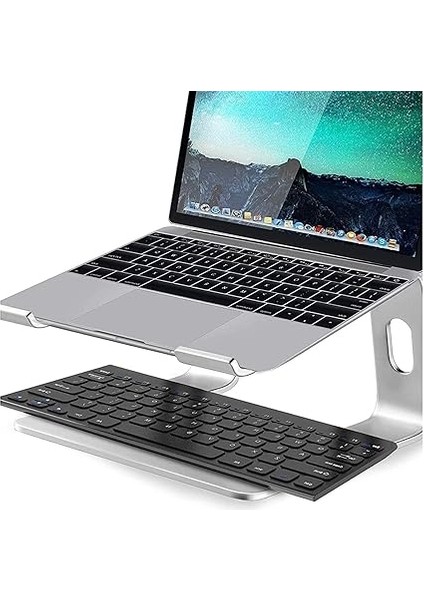 M5 Alüminyum Ergonomik Katlanır Macbook Bilgisayar Standı Bilgisayar Yükseltici 10 –17 Inç modelleri