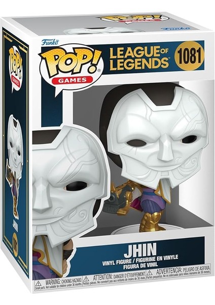 Pop Games: League Of Legends - Jhin Figür