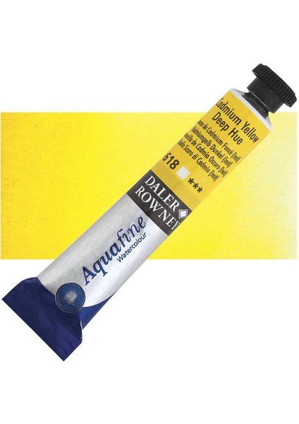 Aquafine Tüp Sulu Boya 8 Ml. 618 Cadmıum Yellow Deep Hue