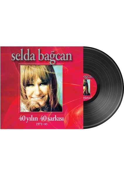 Bağcan-40 Yılın 40 Şarkısı-1 (2'li) Lp Plak