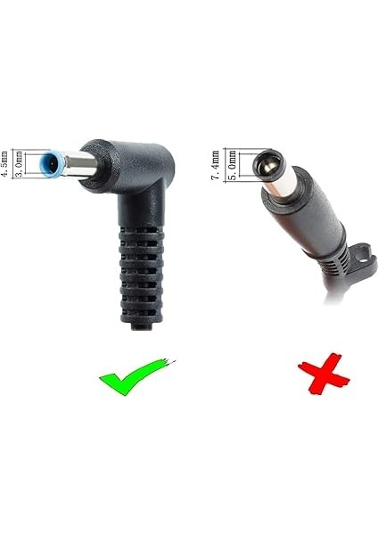 120 W 19.5 V 6.15A Laptop Şarj Hp Dizüstü Bilgisayar Pc Için Yedek Güç Kablosu Kaynağı Kurşun Ac Adaptörü Pavilion Envy Omen Wasd Bağlayıcı: 4.5x3.0mm modelleri