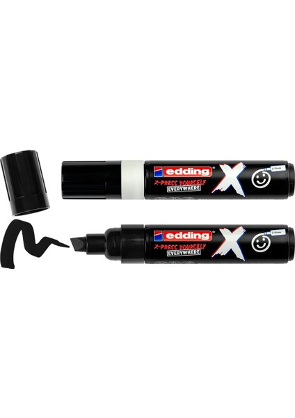 x Markör, Set, 2'li Akrilik Markör Seti, Kesik Uç 2-10 mm