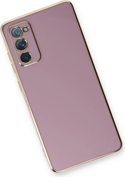 Samsung Galaxy S20 Fe Kılıf Volet Silikon - Mor