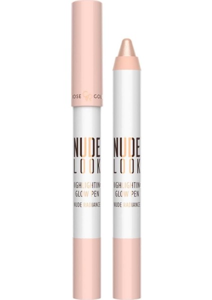 Golden Rose Nude Look Highlighting Glow Pen-Nude Radiance 1 Paket