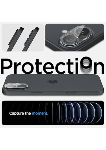 iPhone 16/16 Plus ile Uyumlu Kamera Lens Camı Koruyucu Glas.tr Optik (2 Adet) Crystal Clear - AGL07923 modelleri