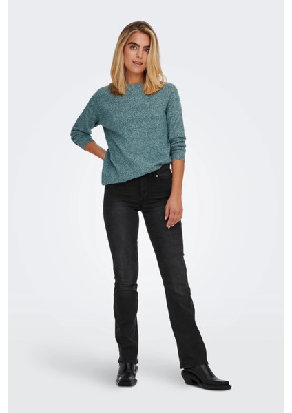 Onlrica Regular Fit Bisiklet Yaka Kazak Bayan Kazak 15204279 indirimleri