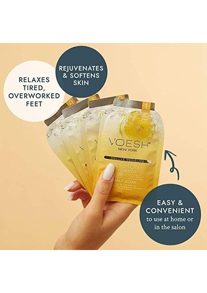 Voesh Pedi In A Box Deluxe 4 Adımlı Pedikür Seti Limon modelleri