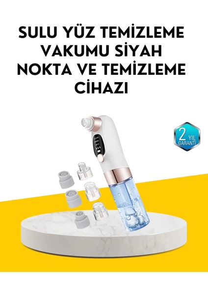 Çok Fonksiyonlu Cilt Bakım Cihazı – Siyah Nokta, Gözenek ve Akne Temizleyici