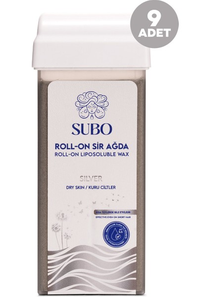 Roll-On Sir Ağda Silver 9X100 ml