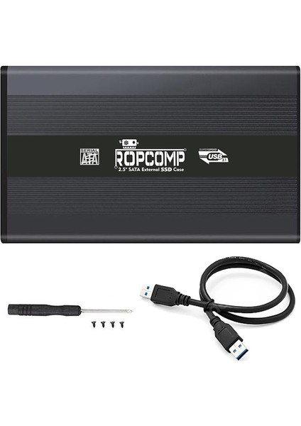 2.5" USB 3.1 Gen1 Sata Harici SSD Kutusu Alüminyum
