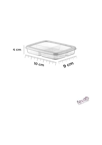 Mikrodalga ve Difrizde Kullanılabilen Saklama Kabı Seti 4'lü Beyaz S-411 modelleri