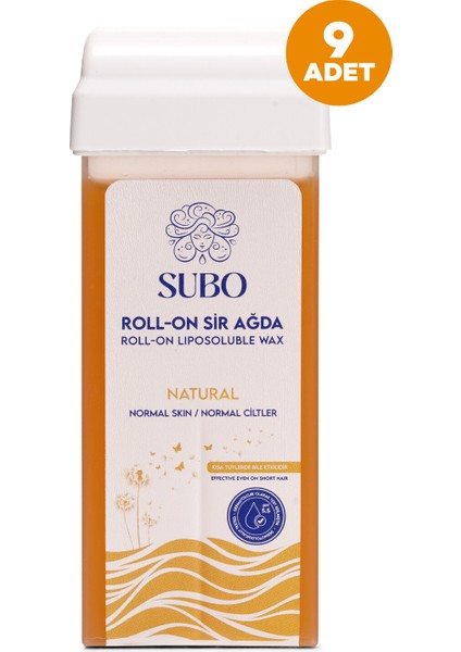 Roll-On Sir Ağda Naturel 9X100 ml