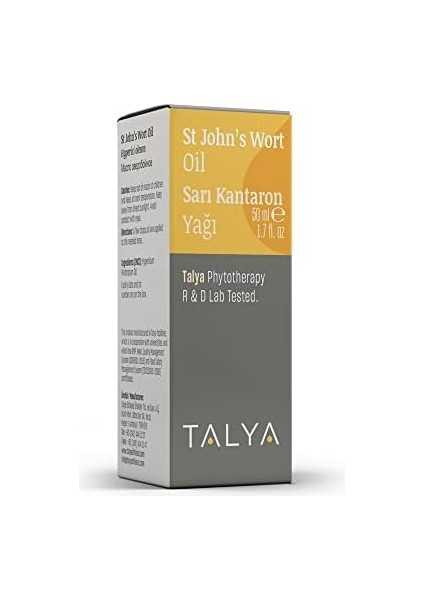 Talya Sarı Kantaron Yağı 50ML fiyatları