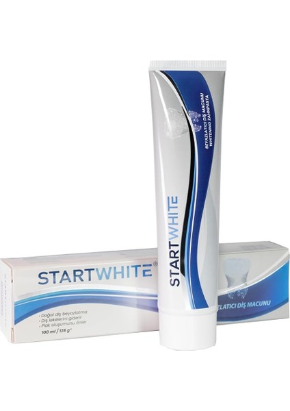 Startwhıte 2li Büyük Boy Beyazlatıcı Diş Macunu 128GEX2