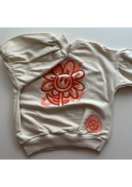 MK-2473 Kız Çocuk %100 Pamuk Kiremit Eşofman Takımı modelleri