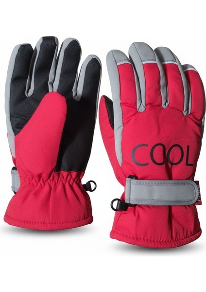 Kitti 9-15 Yaş Erkek Çocuk Kar Kayak Eldiveni