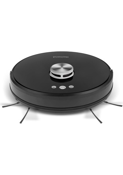 Laser 1283H Siyah Moplu ve Haritalamalı Akıllı Süpürge