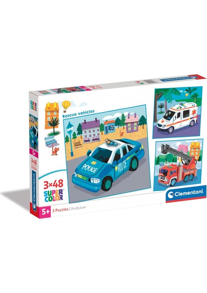 3X48 Super Kolor Rescue Vehicles