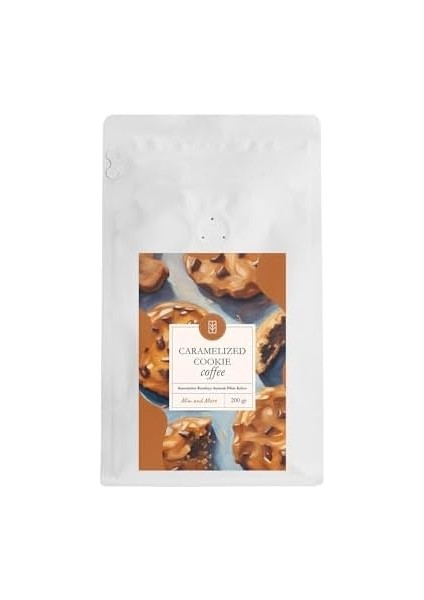 Mim And More Caramelized Cookie Coffee Karamelize Kurabiye Aromalı Kahve Filtre Kahve 200 gr