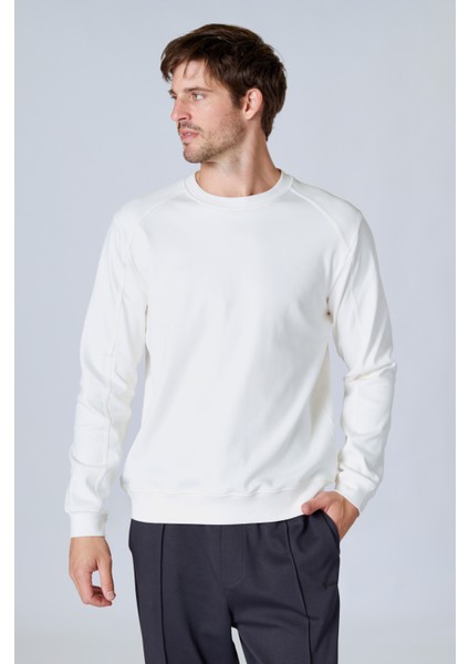 Esw 2916 Bisiklet Yaka Scuba Kumaş Erkek Sweat fiyatları