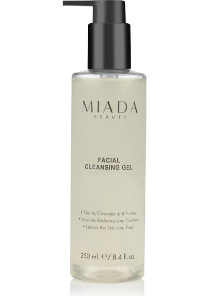 Miada Beauty Facial Cleansing Gel - Yüz Temizleme Jeli 250 ml
