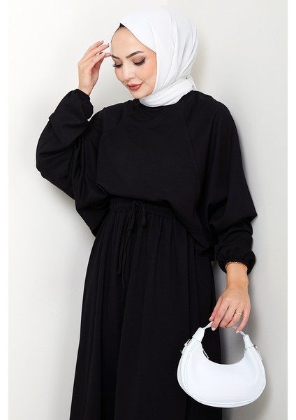 Evsan Tunik Etek Oysho Ikili Takım 1650 - Siyah fiyatları