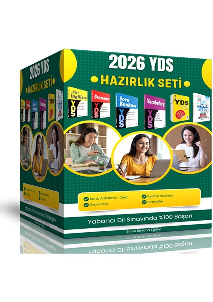 2026 Yds Ingilizce Hazırlık Seti (6 Kitap)