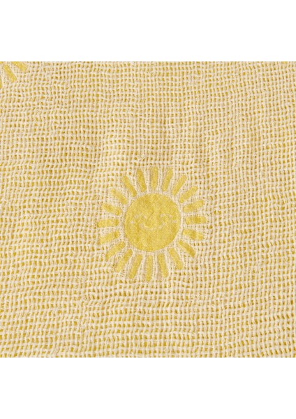 Soft Sun Çift Taraflı Çocuk Pikesi - Sarı - 160X220 cm fiyatları