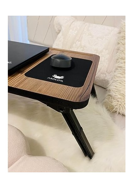 Foldaway Telefon ve Tablet Bölmeli Katlanır Ayaklı Laptop Sehpası Bilgisayar Çalışma Masa Lidya modelleri