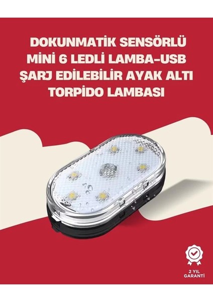 Uzun Ömürlü Lityum Bataryalı, Kompakt Araba Iç Mekan LED Işıklar