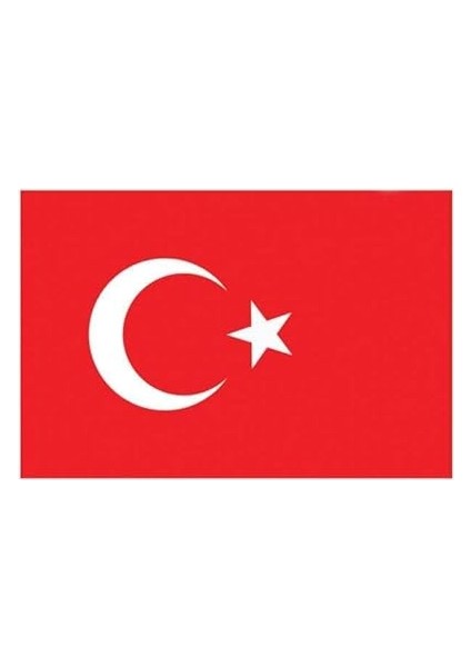 Bayrak Türk Bayrağı 70X105 Alpaka Kumaş Yüksek Kalite Fabrikasyon Baskı