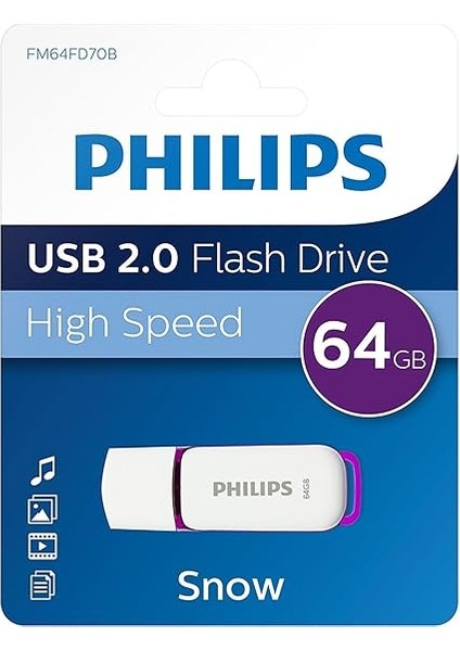 Snow Edition 2.0 USB Flash Sürücü 64 GB Pc, Laptop, Bilgisayar Veri Depolama, Okuma Hızı, 25 Mb/s'ye Kadar fiyatları