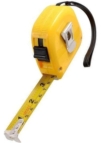 5 Metre 16FT Plastik Kasa Şerit Metre 1410