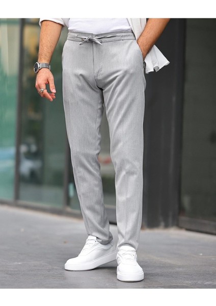 Slim Fit Likralı Jogger Pantolon