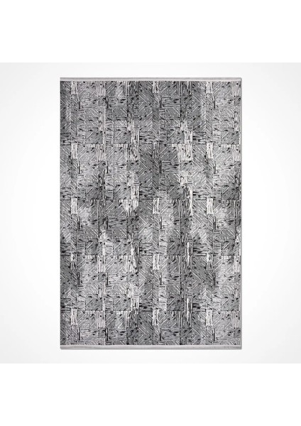 Encina Modern Siyah Polyester Kaydırmaz Tabanlı Makine Halısı fiyatları