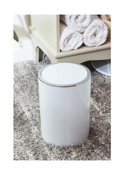 Çöp Kovası Beyaz (Inca Model) 25.5 x 18.5 cm fiyatları