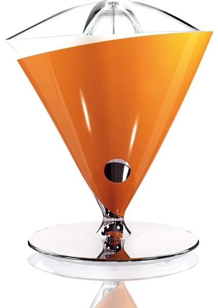 Yaşam, Meyve Sıkacağı Elektrik, Hız Dakikada 90-95 Rotasyonlar, Kapasite 0.6 Litrelik Paslanmaz Çelik Filtresi, 80 W, Zarif Dizaynı, Portakal Rengi