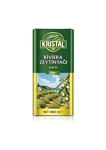Kristal Riviera Zeytinyağı 4 L