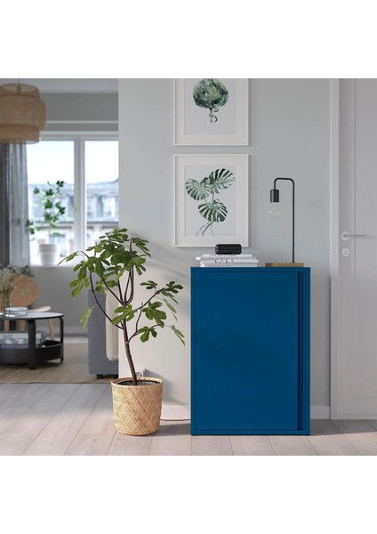 Sundsdö Kapaklı Dolap Koyu Mavi 60 x 35 x 86 cm