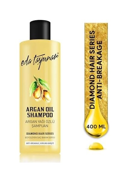 Eda Taşpınar Argan Oil Argan Yağı Şampuanı 400 Ml.