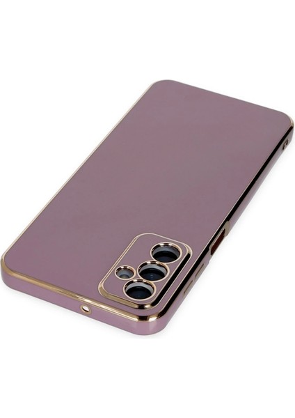 Samsung Galaxy M23 Kılıf Volet Silikon - Mor