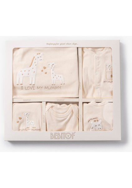 My Baby Kumsal % 100 Coton Bebitof 10 Lu Hastane Çıkışı Yavru Zürafa 10129 fiyatları