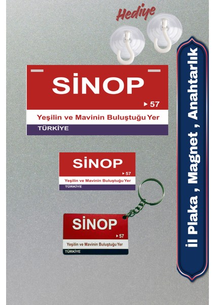"sinop" Retro Plaka , Retro Magnet , Anahtarlık, 3mm Mdf , Dekoratif Duvar & Araba Tabelası